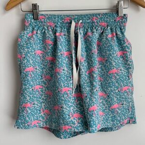 Chubbies The Domingos Are For Flamingos
classic swim trunks blue pink men small